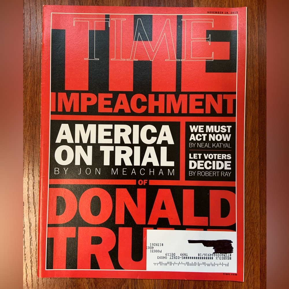 Time Magazine - November 18, 2019